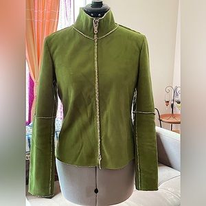 Velvet brand faux suede/shearling jacket